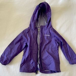 Kids Columbia rain jacket